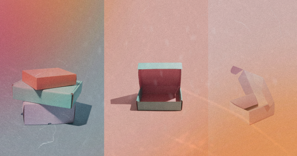 cartotecnica di espositore da banco in cartone personalizzato